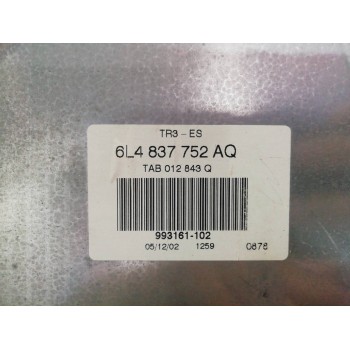 Recambio de elevalunas delantero derecho para seat cordoba berlina (6l2) reference referencia OEM IAM 6Q2959801A 6L4837752AQ 