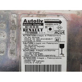 Recambio de centralita airbag para renault megane ii berlina 3p confort authentique referencia OEM IAM 7701066508 607060500 