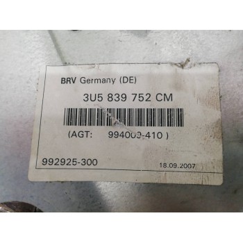 Recambio de elevalunas trasero derecho para skoda superb (3u4) collection referencia OEM IAM 3U0959812 3U5839752CM 