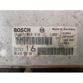 Recambio de centralita motor uce para peugeot expert kasten komfort confort referencia OEM IAM 9644853080 0281010816 