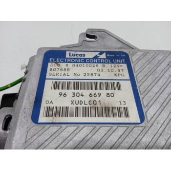 Recambio de centralita motor uce para peugeot 406 berlina (s1/s2) stdt referencia OEM IAM 9630466980  