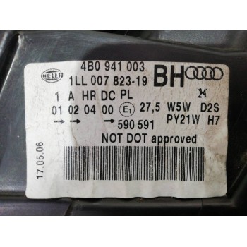 Recambio de faro izquierdo para audi a6 berlina (4b2) 2.5 tdi quattro referencia OEM IAM 4B0941003 1LL00782319 