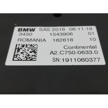 Recambio de modulo electronico para bmw serie x3 (g01) xdrive20d xline referencia OEM IAM 1543906 34501543906 A2C75006330 182618