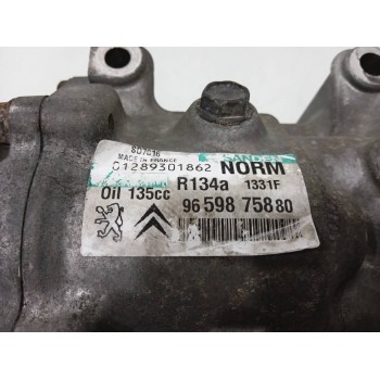 Recambio de compresor aire acondicionado para citroën c4 picasso cool referencia OEM IAM 9659875880  