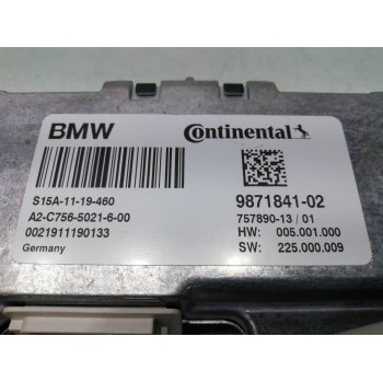 Recambio de modulo electronico para bmw serie x3 (g01) xdrive20d xline referencia OEM IAM 987184102 A2C7565021600 9871841 757890