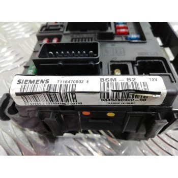 Recambio de centralita check control para citroën berlingo 2.0 hdi 600 furg. referencia OEM IAM 964349898000 T118470002E 