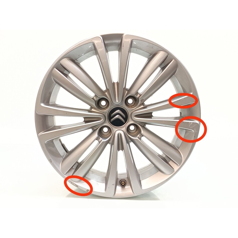 Recambio de llanta para citroën c-elysée exclusive referencia OEM IAM 9677100677  