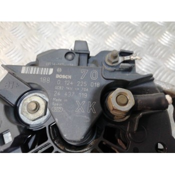 Recambio de alternador para opel agila básico referencia OEM IAM 24437119 0124225018 