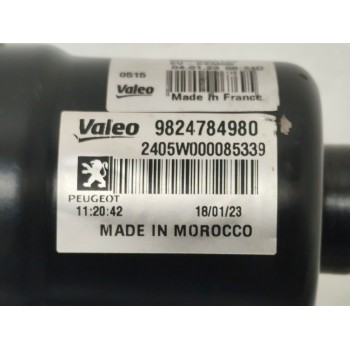 Recambio de motor limpia delantero para opel corsa f gs line referencia OEM IAM 9824784980  