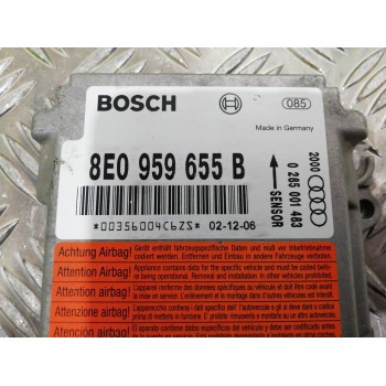 Recambio de centralita airbag para audi a4 berlina (8e) 1.9 tdi (96kw) referencia OEM IAM 8E0959655B 0285001483 