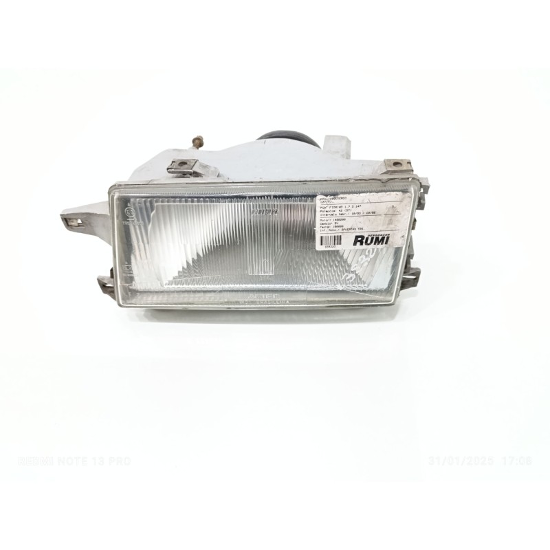 Recambio de faro izquierdo para fiat fiorino (255) furg. referencia OEM IAM   