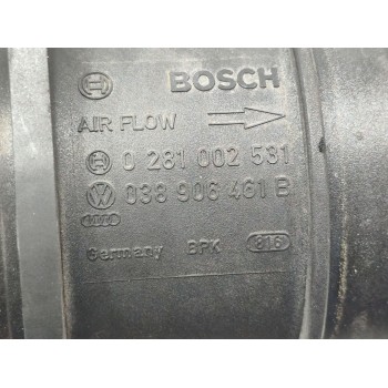 Recambio de caudalimetro para volkswagen touran (1t1) trendline referencia OEM IAM 0281002531 038906461B  