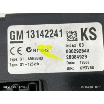 Recambio de caja reles / fusibles para opel corsa d cmon referencia OEM IAM 13142241  