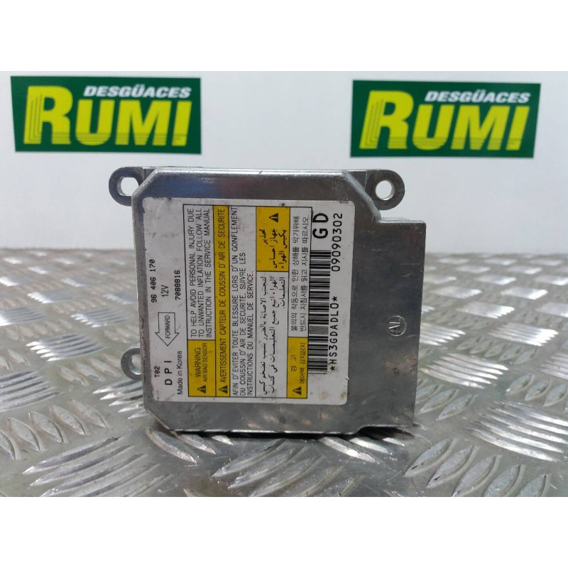 Recambio de centralita airbag para daewoo kalos 1.4 se referencia OEM IAM 96406170 7088816 