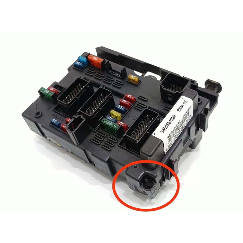 Recambio de caja reles / fusibles para citroën xsara berlina 2.0 hdichrono (66kw) referencia OEM IAM 9650664080  