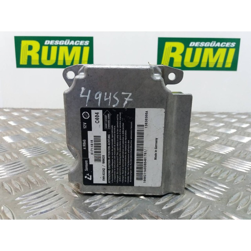 Recambio de centralita airbag para fiat stilo (192) 1.6 16v referencia OEM IAM 5WK43342 51711816 