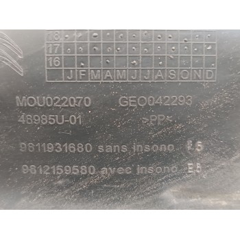 Recambio de paso rueda trasero derecho para citroën c3 shine referencia OEM IAM 9811931680  