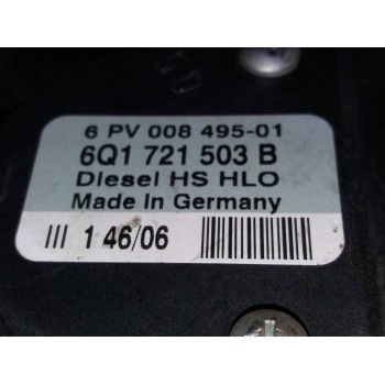 Recambio de potenciometro pedal para seat ibiza (6l1) guapa referencia OEM IAM 6PV00849501 6Q1721503B 