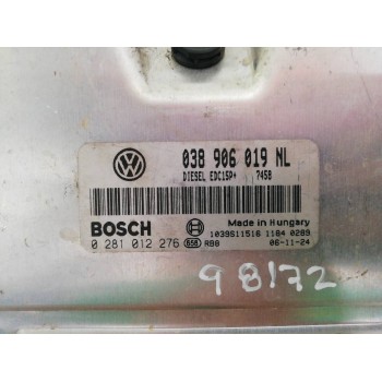 Recambio de centralita motor uce para seat ibiza (6l1) cool referencia OEM IAM 038906019NL 0281012276 