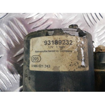 Recambio de motor arranque para opel combo (corsa c) familiar referencia OEM IAM 93189232 0986021243 