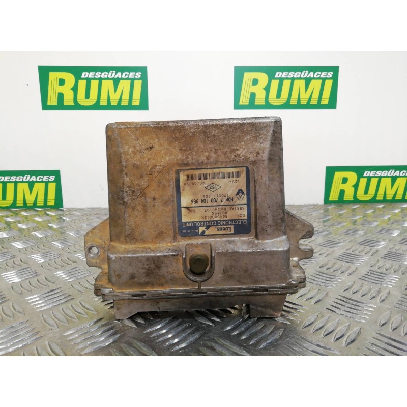 Recambio de centralita motor uce para renault kangoo (f/kc0) alize referencia OEM IAM 7700104956 7700111206 