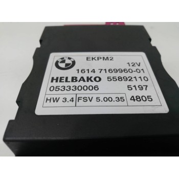 Recambio de modulo electronico para bmw serie 3 berlina (e90) 318d referencia OEM IAM 716996001 1614716996001 55892110 053330006