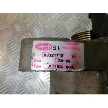 Recambio de alternador para fiat punto berlina (176) 85 16v elx referencia OEM IAM 63321715  