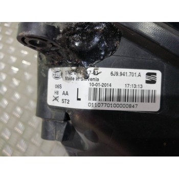 Recambio de faro antiniebla izquierdo para seat leon (5f1) i-tech referencia OEM IAM 6J9941701A  