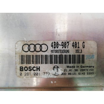 Recambio de centralita motor uce para audi a6 berlina (4b2) 2.5 tdi referencia OEM IAM 4B0907401G 0281001772 