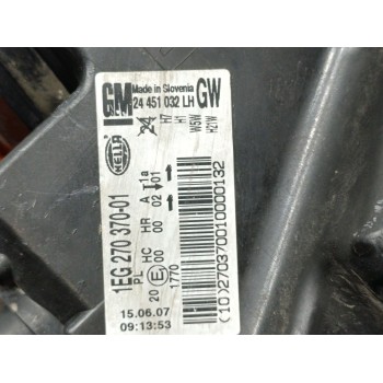 Recambio de faro izquierdo para opel astra gtc cosmo referencia OEM IAM 24451032  