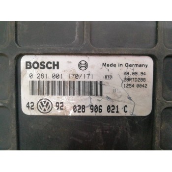 Recambio de centralita motor uce para volkswagen golf iii berlina (1h1) gt special referencia OEM IAM 028906021C 0281001170 