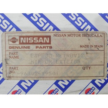 Recambio de retrovisor izquierdo para nissan vanette (c 220) referencia OEM IAM 96302Y9501  