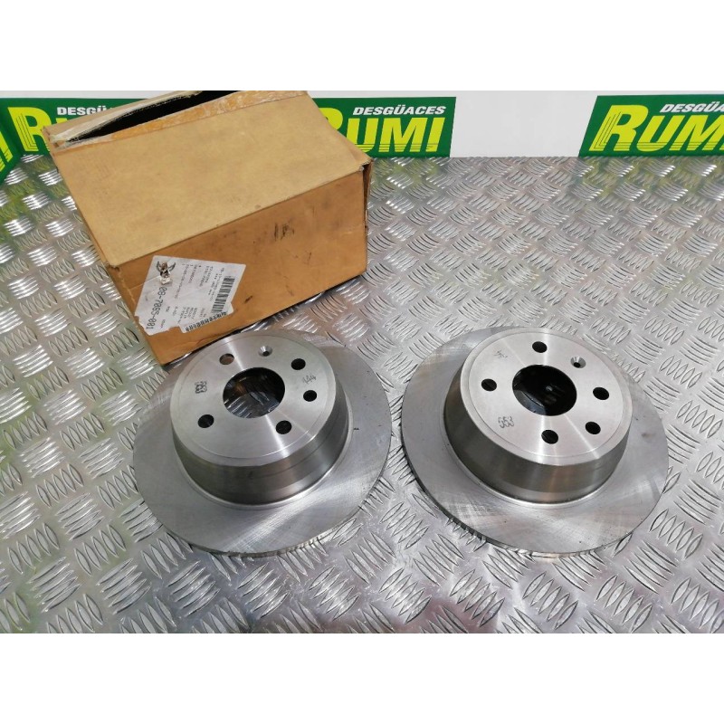Recambio de disco de freno trasero para opel astra f berlina 1.8 16v cat referencia OEM IAM 93182294  