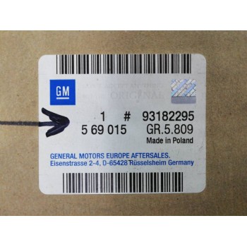 Recambio de disco freno delantero para opel omega b referencia OEM IAM 93182295  