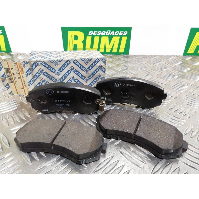 Recambio de pastillas de freno para nissan almera (n15) referencia OEM IAM D10602N390 90R01137013 