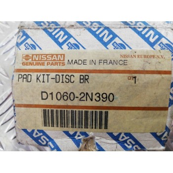 Recambio de pastillas de freno para nissan almera (n15) referencia OEM IAM D10602N390 90R01137013 