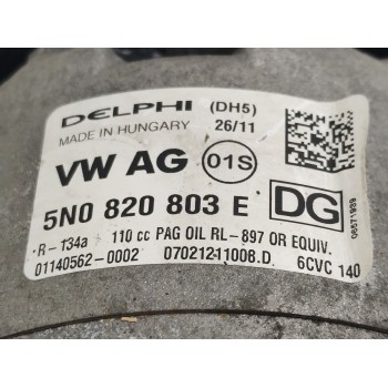 Recambio de compresor aire acondicionado para seat ibiza st (6j8) copa referencia OEM IAM 5N0820803E  