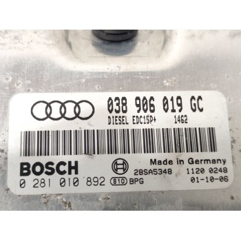 Recambio de centralita motor uce para audi a3 (8l) 1.9 tdi ambiente referencia OEM IAM 038906019GC  