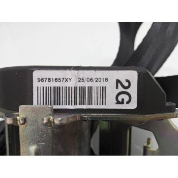 Recambio de cinturon seguridad trasero izquierdo para peugeot 2008 (--.2013) gt line referencia OEM IAM 96781657XY  