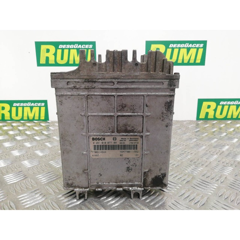 Recambio de centralita motor uce para renault scenic (ja..) 1.9 dti rt referencia OEM IAM 0281010077 7700114644 7700111552