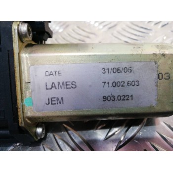Recambio de motor elevalunas trasero izquierdo para bmw serie 3 berlina (e90) 318i referencia OEM IAM 71002603 9030221 