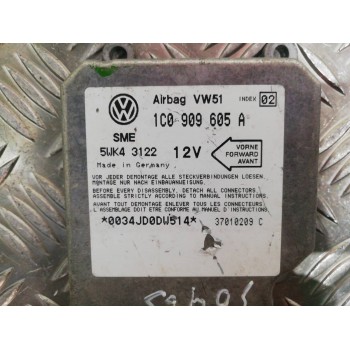 Recambio de centralita airbag para volkswagen golf iv berlina (1j1) básico referencia OEM IAM 1C0909605A 5WK43122 