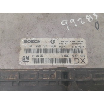 Recambio de centralita motor uce para opel astra g berlina edition referencia OEM IAM 0281001971 09180353 
