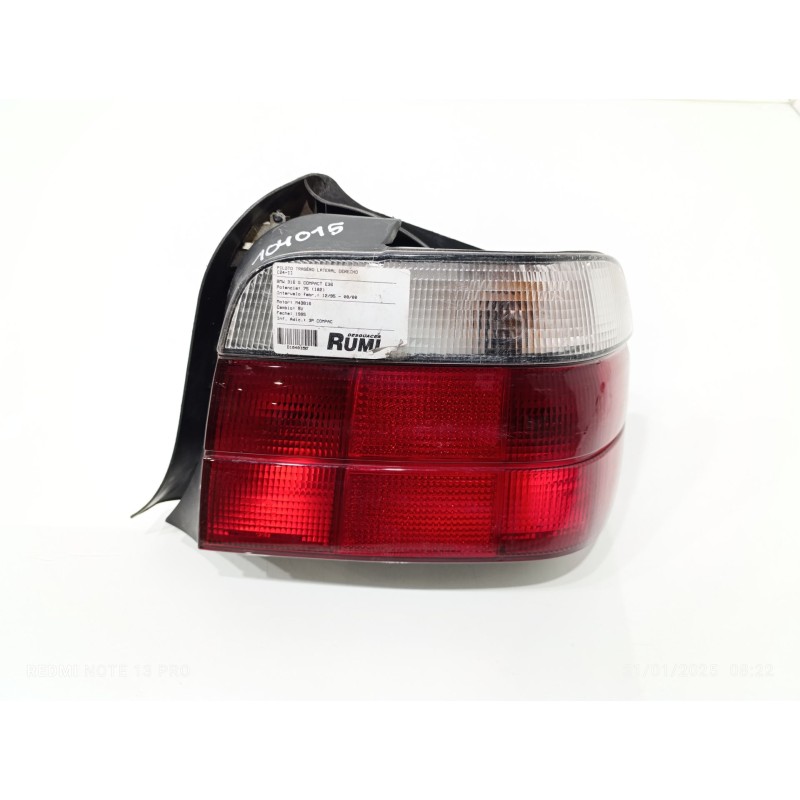 Recambio de piloto trasero derecho para bmw serie 3 compacto (e36) 318tds referencia OEM IAM 084441935RB  