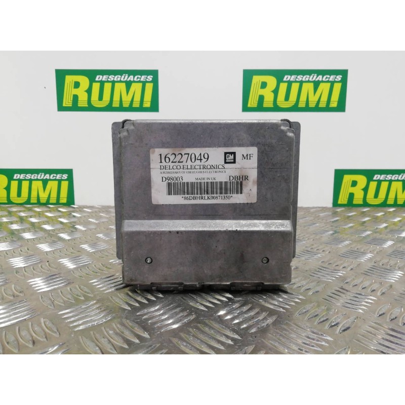 Recambio de centralita motor uce para opel astra g berlina club referencia OEM IAM 16227049 D98003 