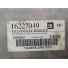 Recambio de centralita motor uce para opel astra g berlina club referencia OEM IAM 16227049 D98003 