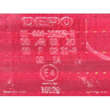 Recambio de piloto trasero derecho para bmw serie 3 berlina (e36) 318tds referencia OEM IAM 014441902RR  