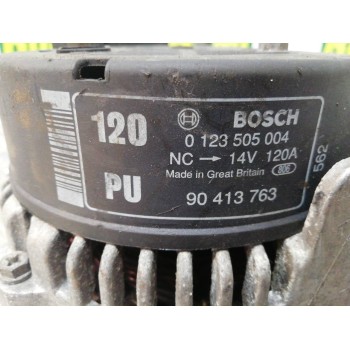 Recambio de alternador para opel omega b elegance familiar referencia OEM IAM 90413763 0123505004 