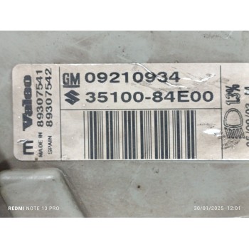 Recambio de faro derecho para opel agila básico referencia OEM IAM 09210934  