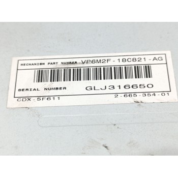 Recambio de sistema audio / radio cd para ford focus lim. (cb4) trend referencia OEM IAM 7M5T18C939EB  